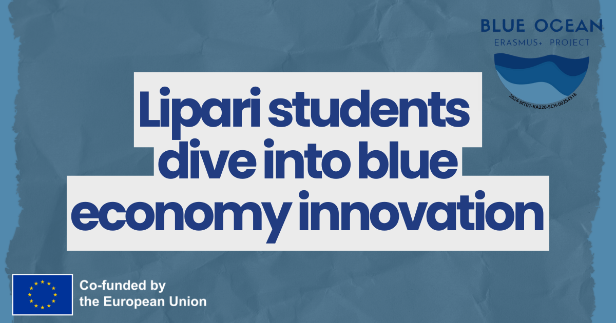 Lipari students dive into blue economy innovation